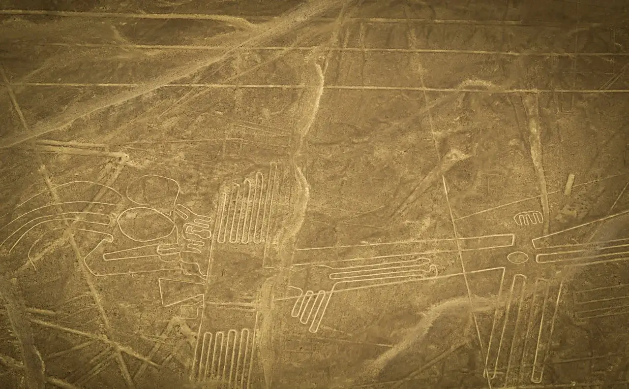 Condor geoglyph at the Nazca Lines, one of the largest and most iconic figures | Andean Travel Experience Condor geoglyph at the Nazca Lines, one of the largest and most iconic figures | Andean Travel Experience
