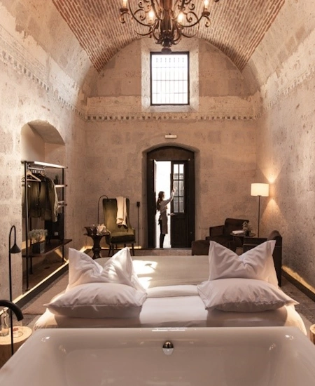 Cirqa Relais & Châteaux | Andean Travel Experience Cirqa Relais & Châteaux in Arequipa, a luxury hotel blending colonial architecture with modern comforts | Andean Travel Experience