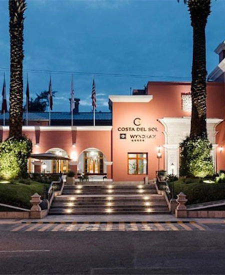 Costa del Sol Hotel | Andean Travel Experience Costa del Sol Hotel in Arequipa, featuring elegant accommodations and stunning views of the Misti Volcano | Andean Travel Experience